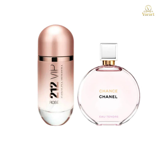 Combo 212 VIP Rosé + Chance Eau Tendre